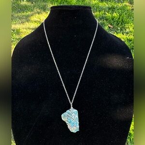 Dyed Turquoise Necklace